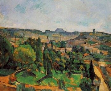 Paul Cezanne Painting - Ile de France Landscape Paul Cezanne